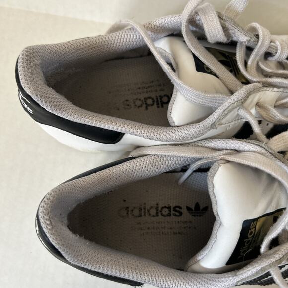 ADIDAS Originals Superstar Chalk White Black Stripe Men Unisex PWI001001 Sz 9 main image 11